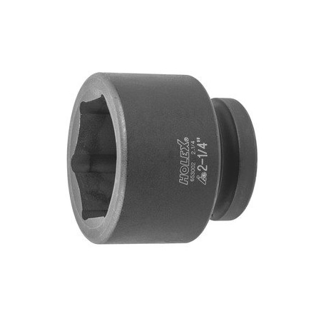 Holex Impact Socket, 1 inch Drive, 6 pt, 2-1/4 inch 653002 2.1/4